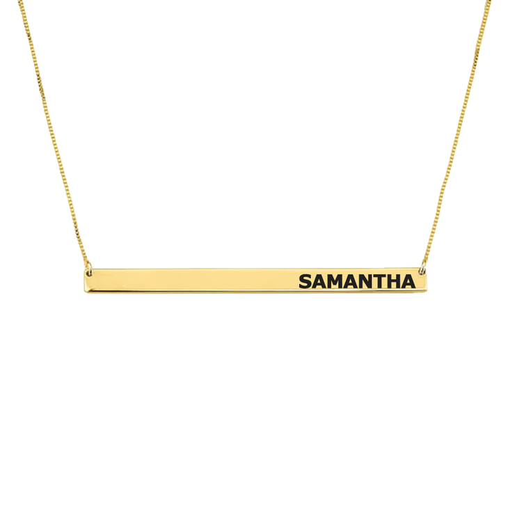 Skinny Bar Necklace