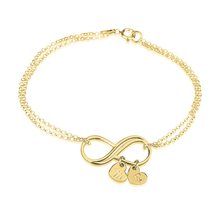 Personalized Infinity Bracelet