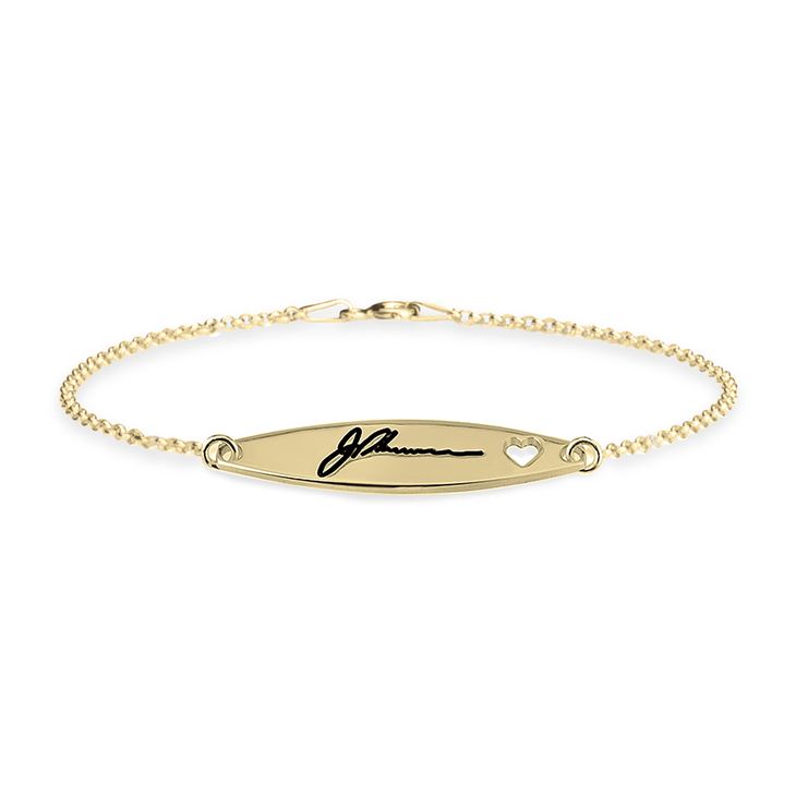 Signature Bracelet with Heart