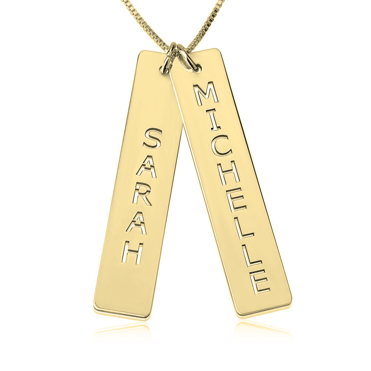 Vertical Bar Necklace
