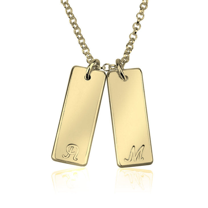 Couple Bar Necklace
