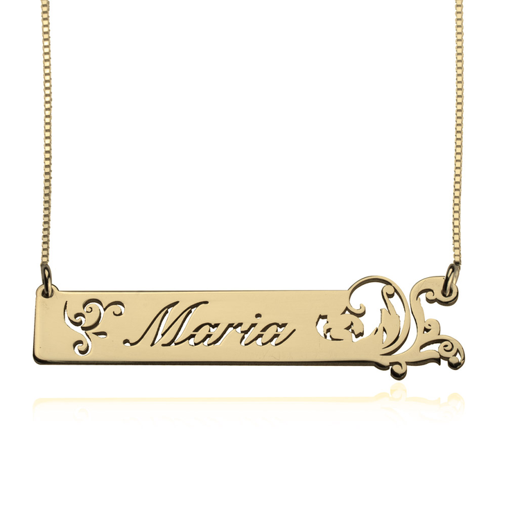 Tribal Bar Necklace