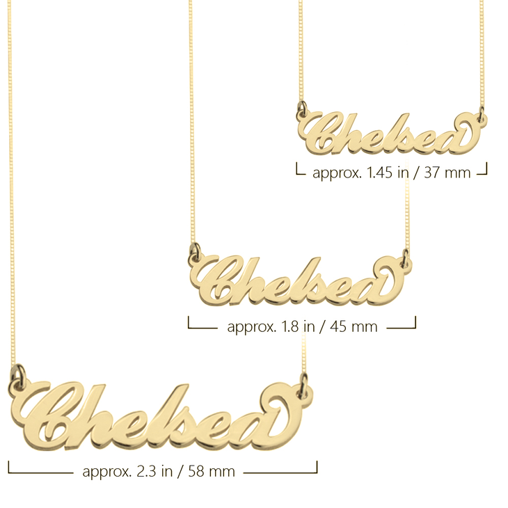 Carrie Name Necklace