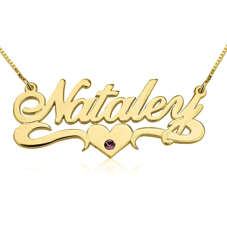 Swarovski Name Necklace