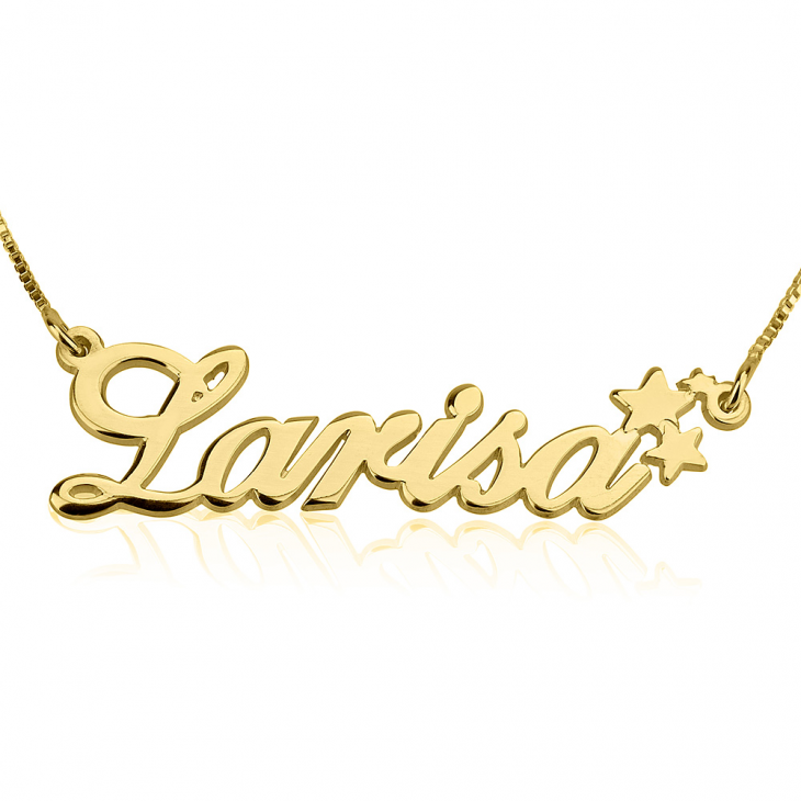 Classic Name Necklace with Symbol