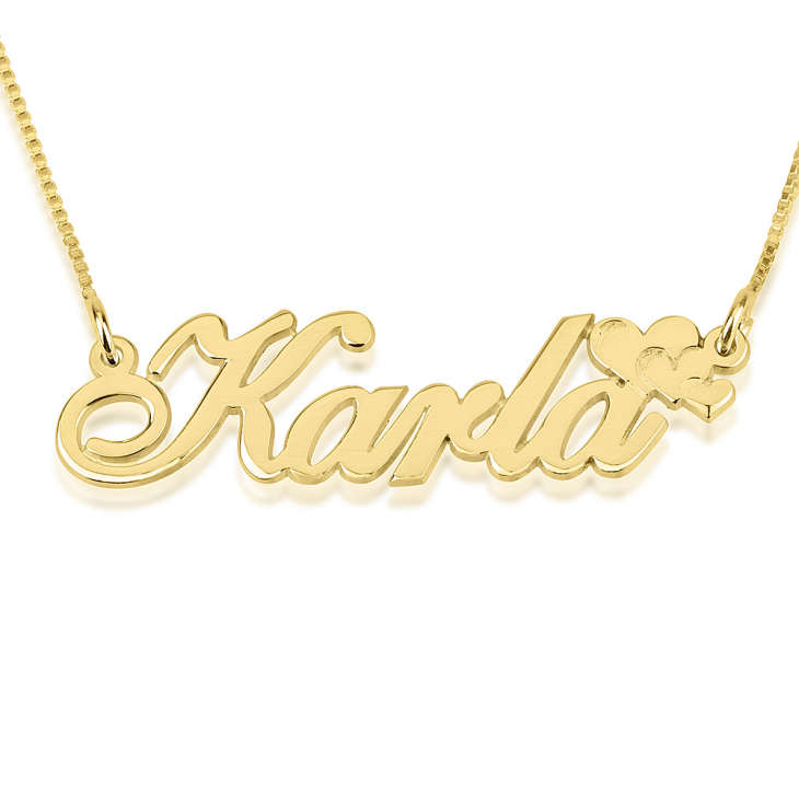 Classic Name Necklace with Symbol
