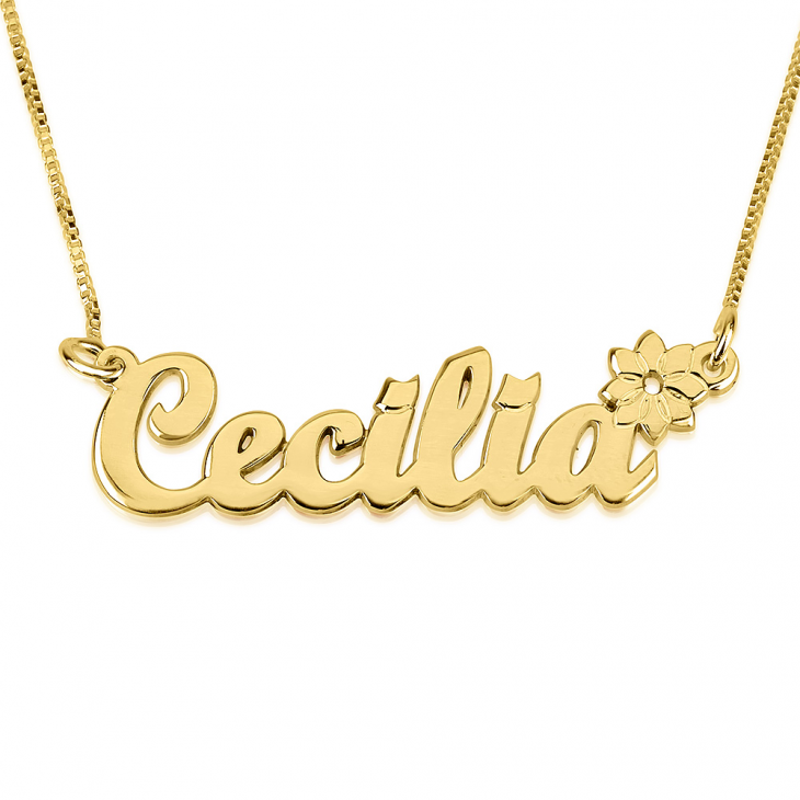 Classic Name Necklace with Symbol