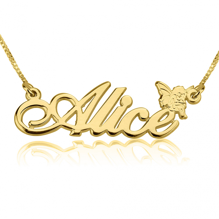 Classic Name Necklace with Symbol