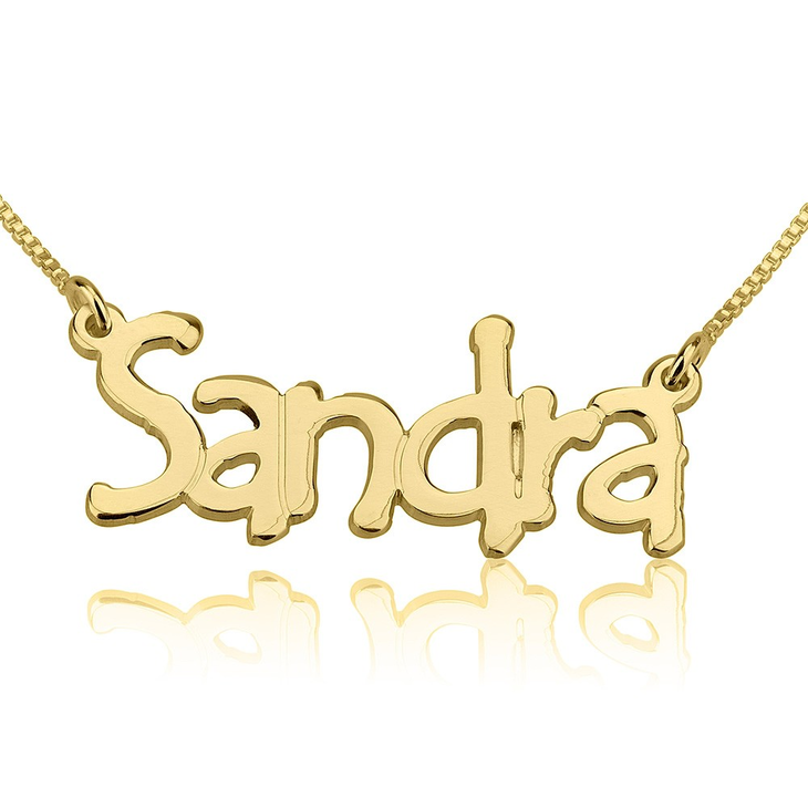 Tempo Name Necklace