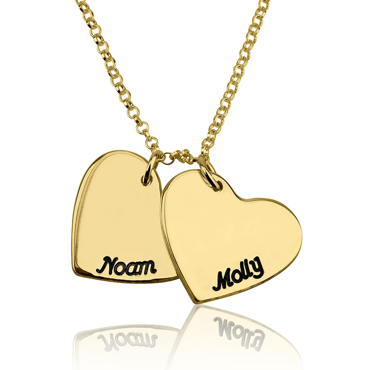 Two Hearts Necklace