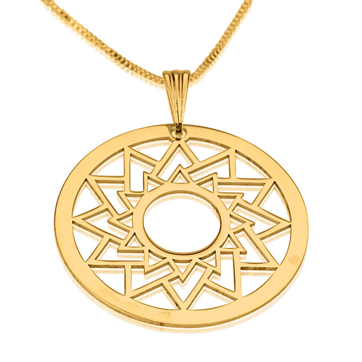 Crop Circle Necklace