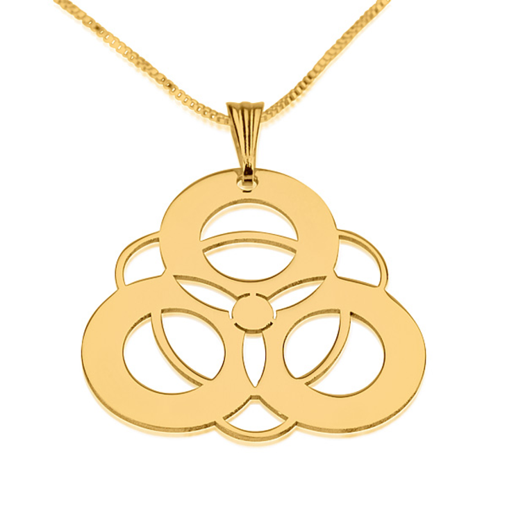 Crop Circle Necklace