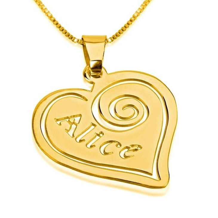 Heart Name Necklace