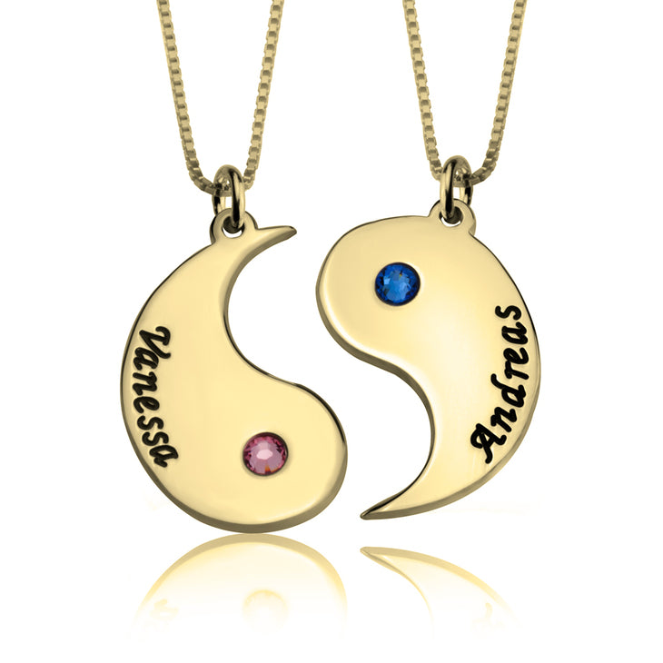 Yin and Yang Couple necklace
