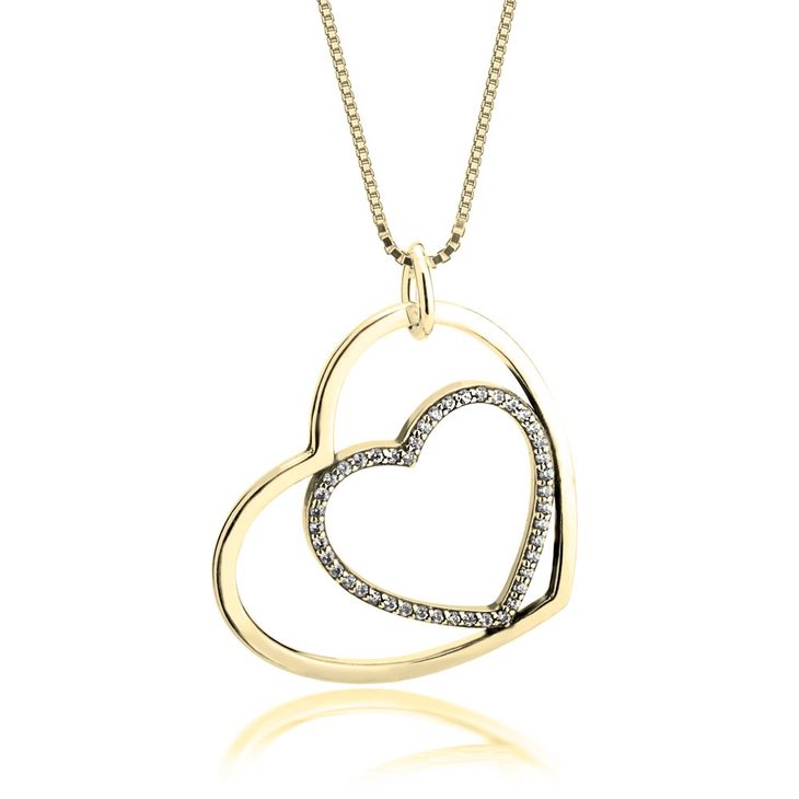 Heart In Heart Necklace