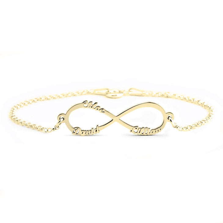 Infinity Name Bracelet