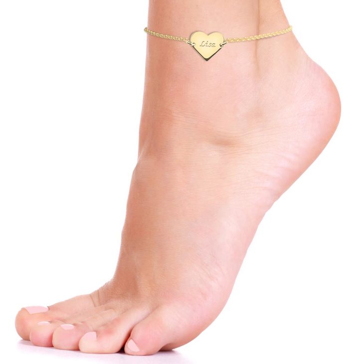 Heart Anklet