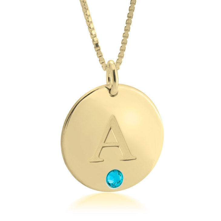 Initial Pendant Necklace