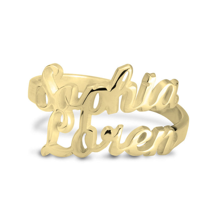 Personalized Name Rings