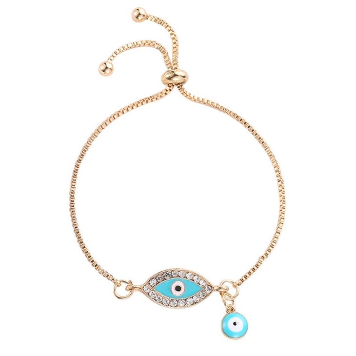 Turquoise Evil Eye Bracelet