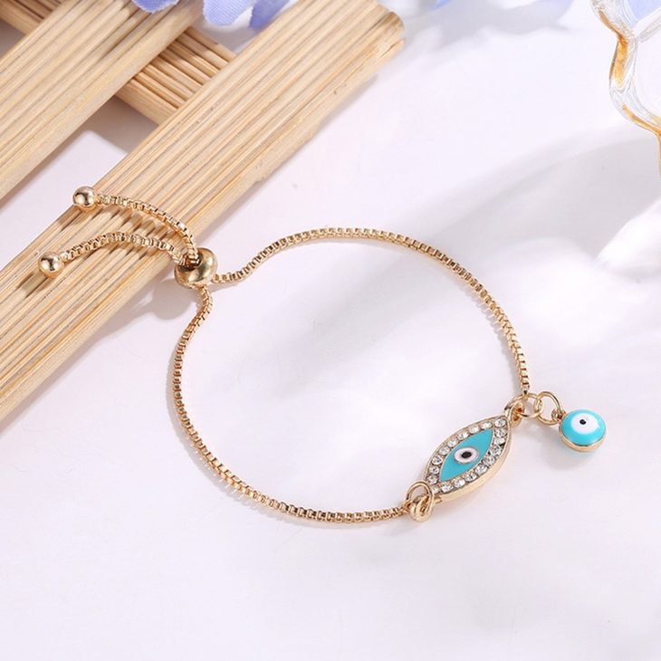 Turquoise Evil Eye Bracelet