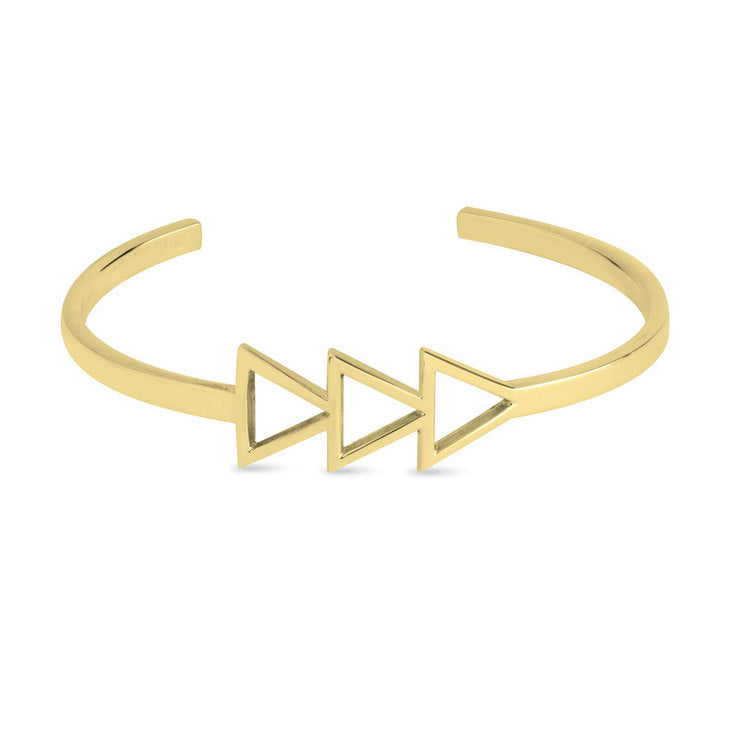 Three Triangle Bangle