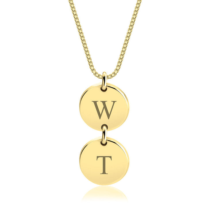 Initial Mother Necklace