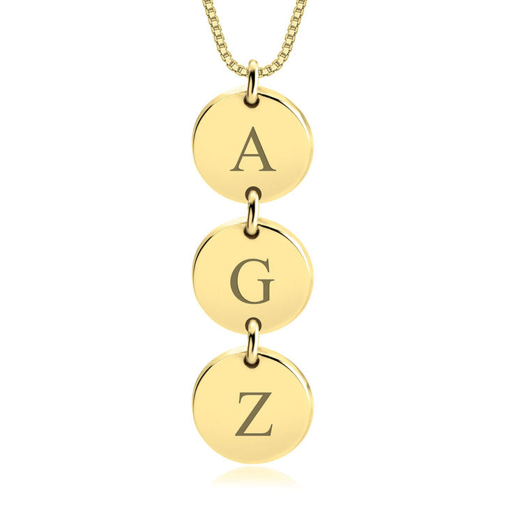 Initial Mother Necklace