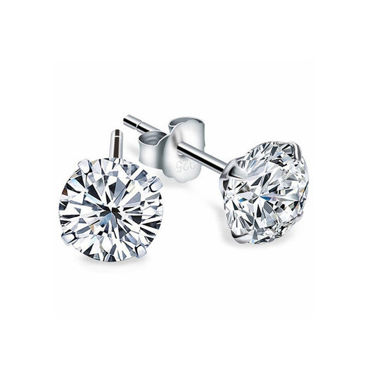 Cubic Zirconia Stud Earrings