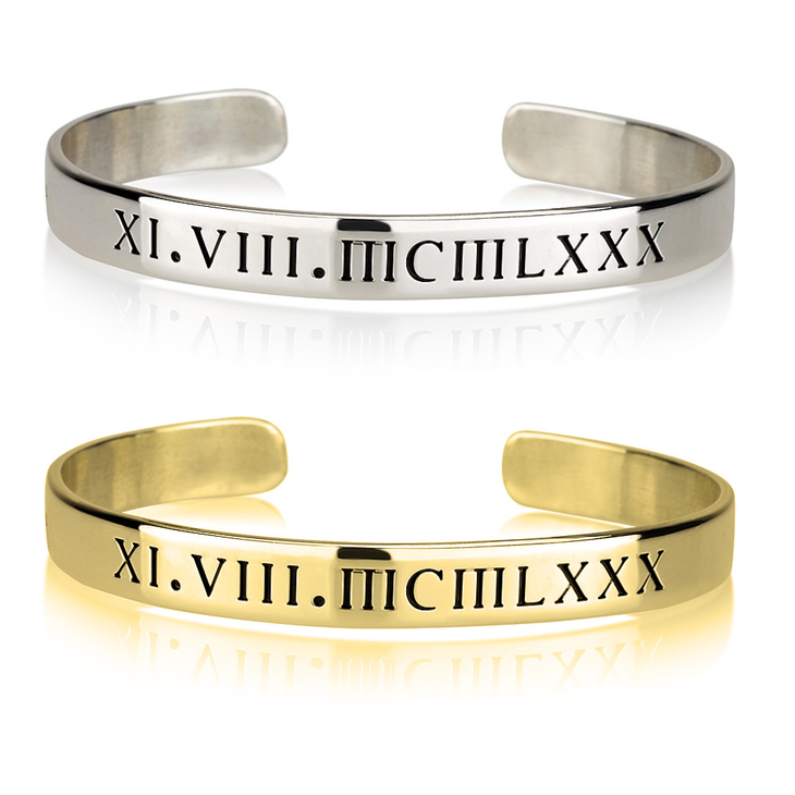 Roman Numeral Bracelet