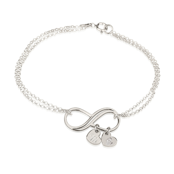 Personalized Infinity Bracelet