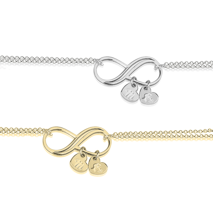 Personalized Infinity Bracelet