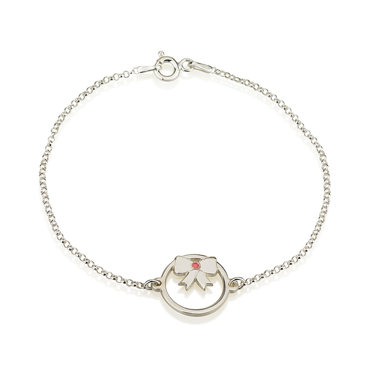 Bow Bracelet with Birthstone