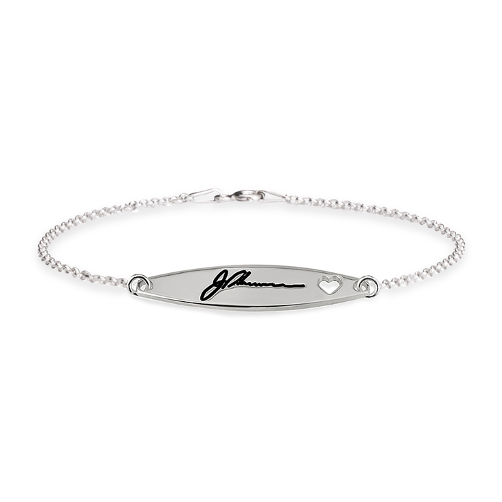 Signature Bracelet with Heart