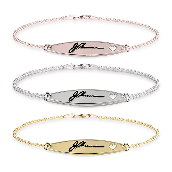 Signature Bracelet with Heart