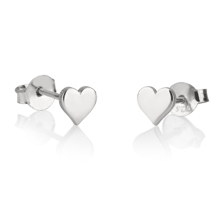 Heart Stud Earrings