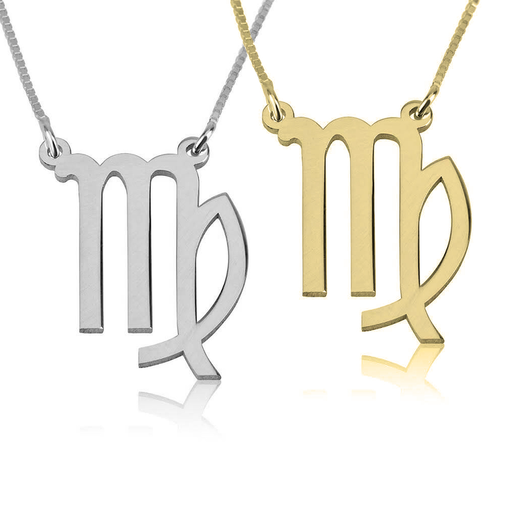 Virgo Zodiac Necklace