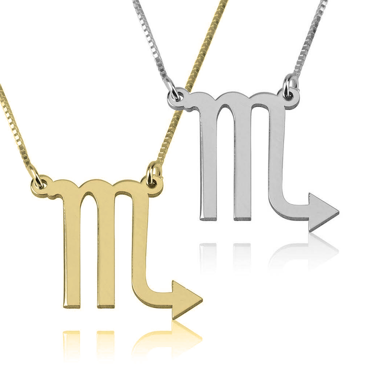 Scorpio Zodiac Necklace