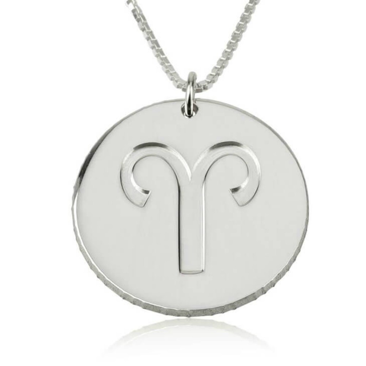 Disc Zodiac Necklace