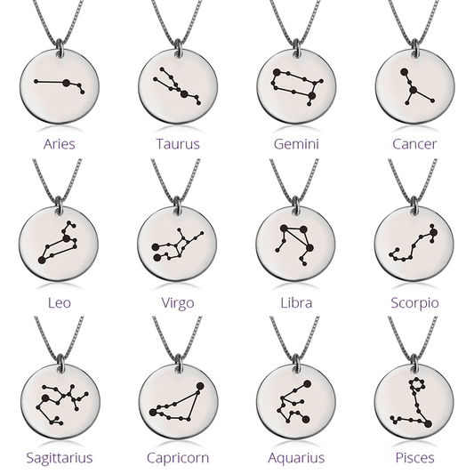 Zodiac Constellation Necklace