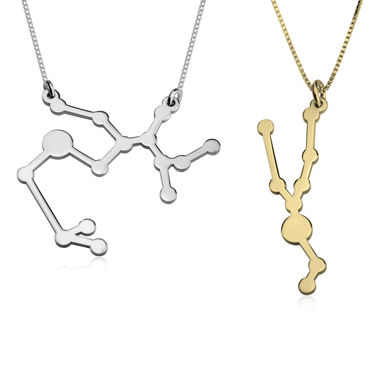 Cut Out Constellation Necklace