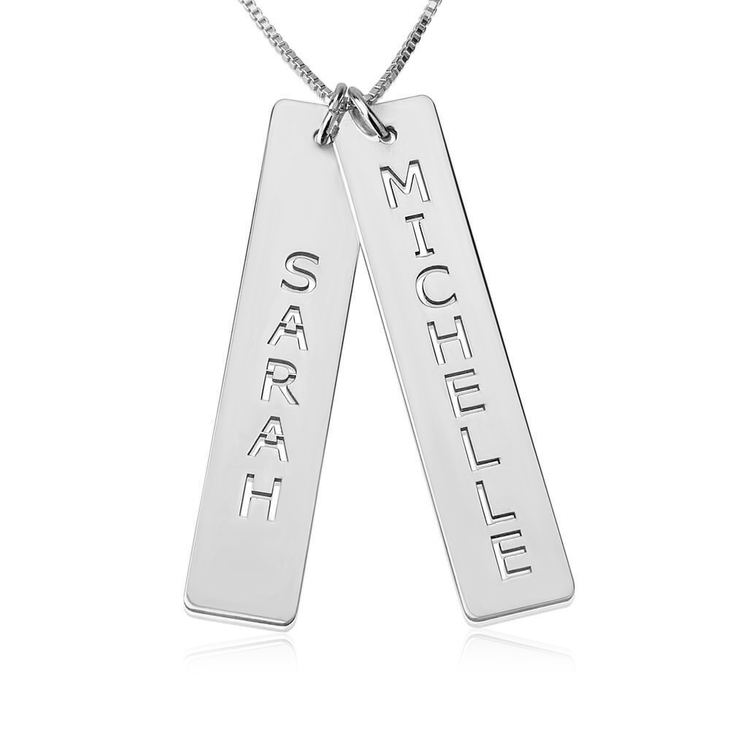 Vertical Bar Necklace