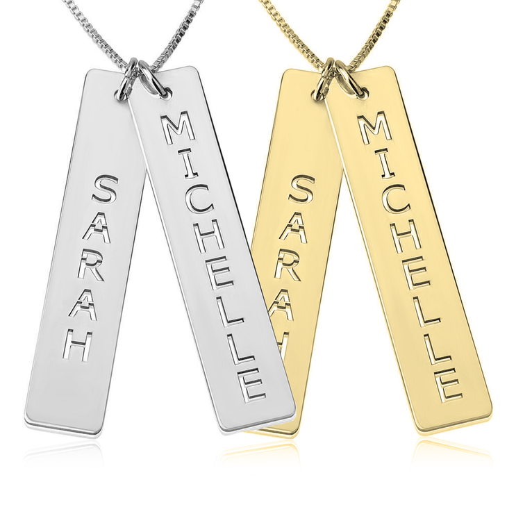Vertical Bar Necklace