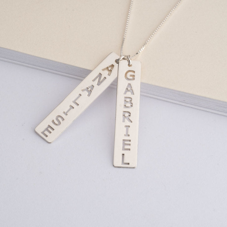 Vertical Bar Necklace