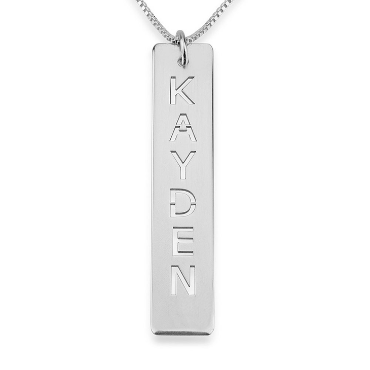 Bar Pendant Necklace