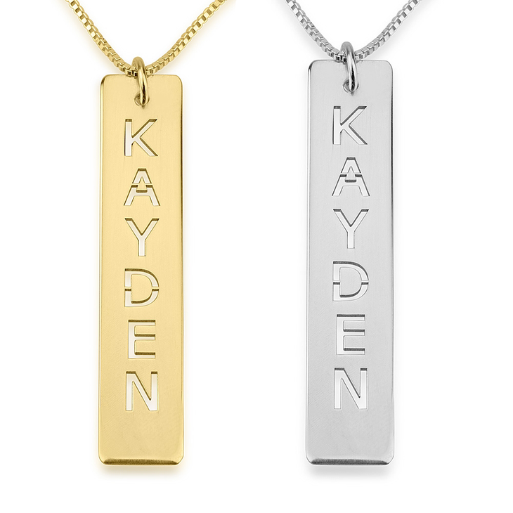 Bar Pendant Necklace