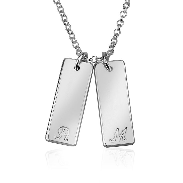 Couple Bar Necklace