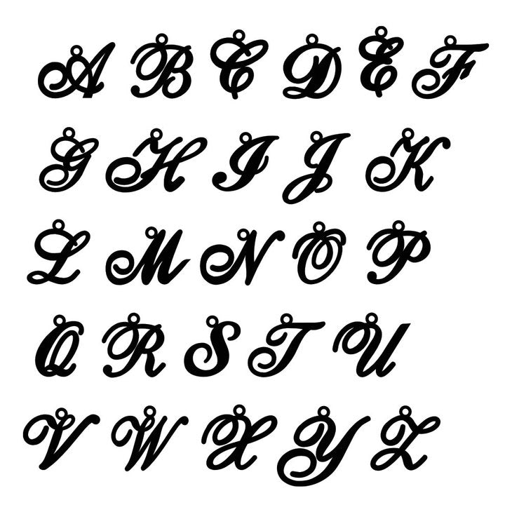 Initial Pendant