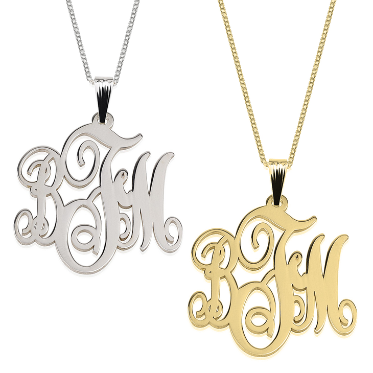 Classic Monogram Necklace