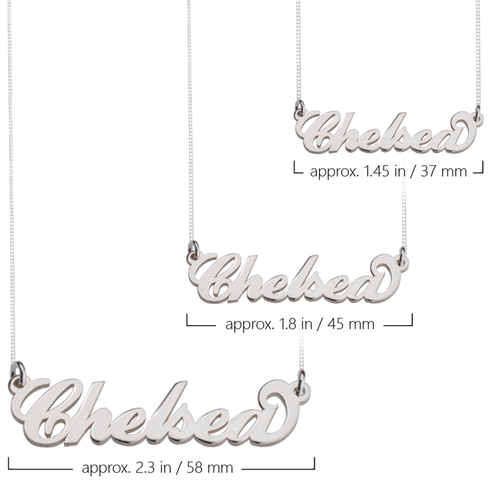 Carrie Name Necklace